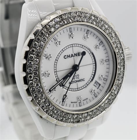 used chanel j12 watch|chanel j12 diamond bezel.